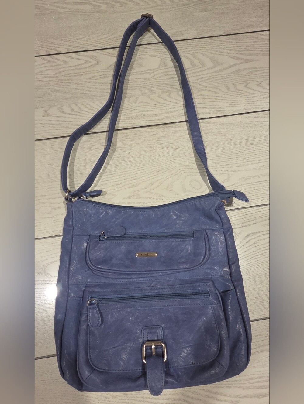 Multisac Blue Women's Crossbody Shoulder Bag